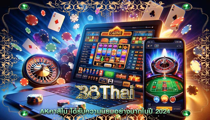 akคาสิโน ได้รับความนิยมอย่างมากในปี 2024