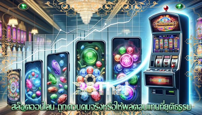 สล็อตออนไลน์ ถูกควบคุมจริงหรือให้ผลตอบแทนที่ยุติธรรม