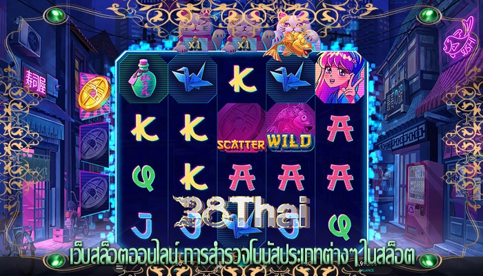 เว็บสล็อตออนไลน์ การสำรวจโบนัสประเภทต่างๆ ในสล็อต