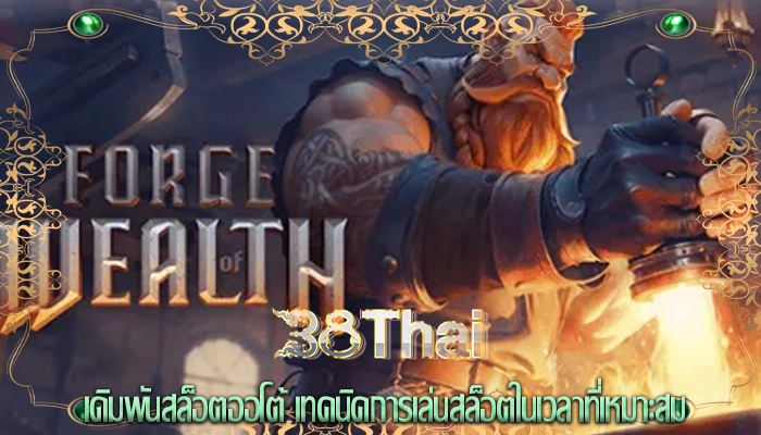 เดิมพันสล็อตออโต้ เทคนิคการเล่นสล็อตในเวลาที่เหมาะสม
