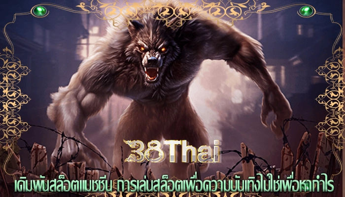 เดิมพันสล็อตแมชชีน การเล่นสล็อตเพื่อความบันเทิงไม่ใช่เพื่อหากำไร