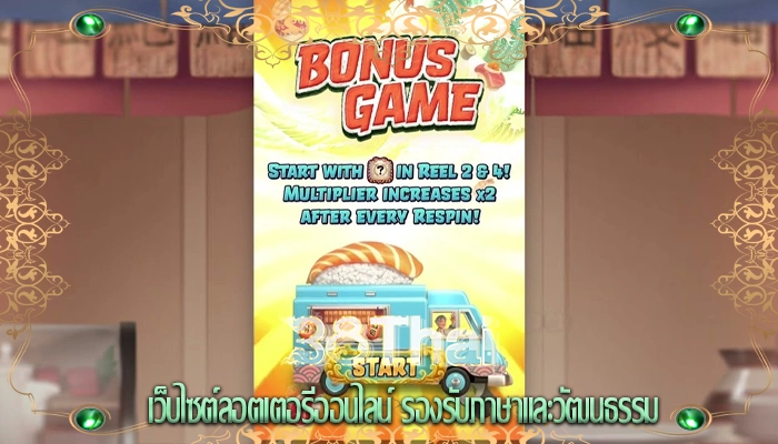 เว็บไซต์ลอตเตอรีออนไลน์ รองรับภาษาและวัฒนธรรม