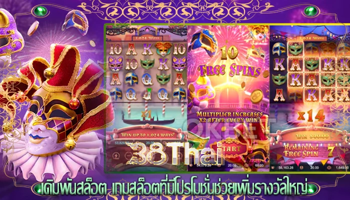 เดิมพันสล็อต เกมสล็อตที่มีโปรโมชั่นช่วยเพิ่มรางวัลใหญ่