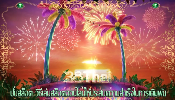 ปั่นสล็อต วิธีเล่นสล็อตออนไลน์ให้ประสบความสำเร็จในการเดิมพัน